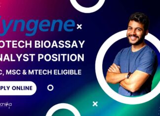 Syngene Biotech Jobs
