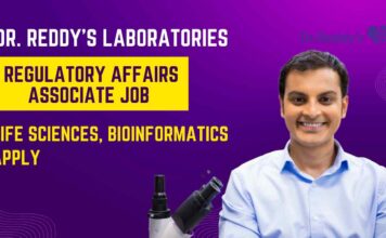 Dr. Reddy's Laboratories Bioinformatics Jobs