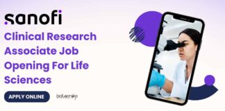 Sanofi Clinical Research Associate Job