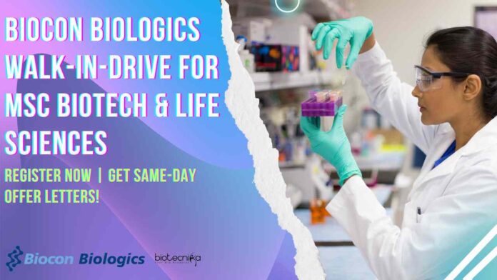 Biocon Biologics Walk-In-Drive Bengaluru