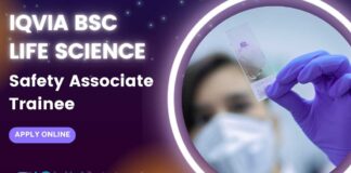 IQVIA BSc Life Science Trainee Job