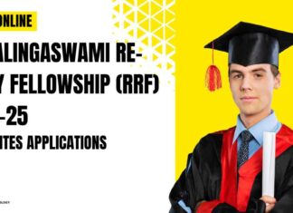Ramalingaswami Re-entry Fellowship (RRF) 2024-25 – DBT Invites Applications Ramalingaswami Re-entry Fellowship (RRF) 2024-25