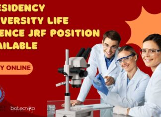 Presidency University Life Science JRF