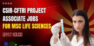 CFTRI Project Associate Jobs