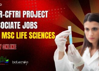 CFTRI Project Associate Jobs