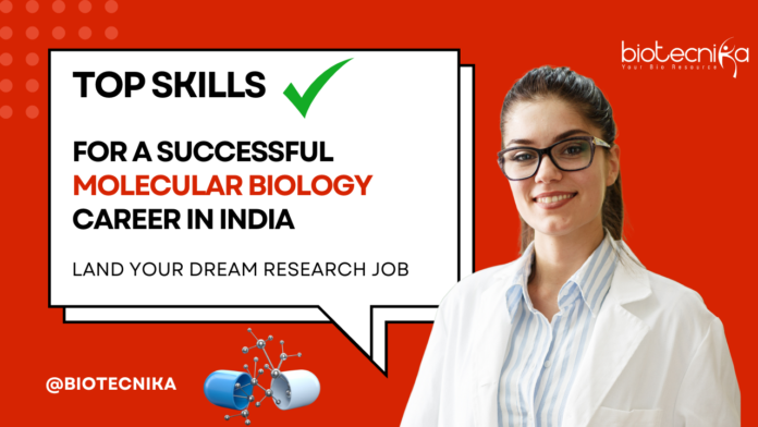 Molecular Biology Career in India