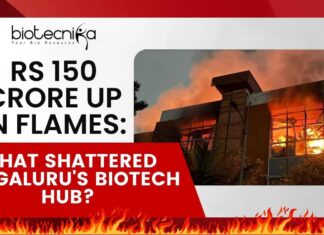 Bangalore Bioinnovation Centre Fire - Loss of Rs 150 Crore