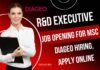 MSc Biotechnology Jobs Bangalore