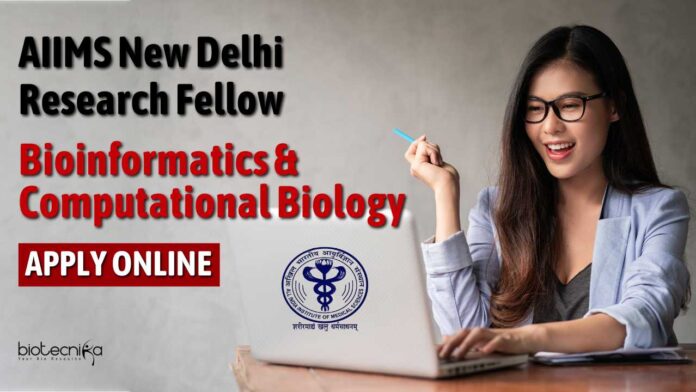 AIIMS Delhi Bioinformatics Research Jobs