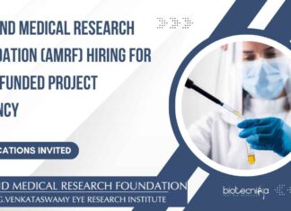 AMRF Madurai Project Vacancy