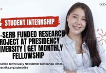 Student Intern at Presidency University