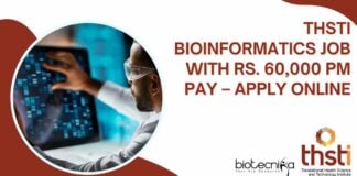 THSTI Bioinformatics Job Opening