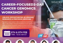 Career-Focused Workshop On Cancer Genomics: 2-Day Genomic Research & Precision Medicine Deep Dive New