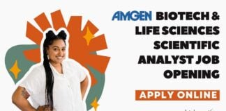 Amgen Biotech Scientific Analyst Job