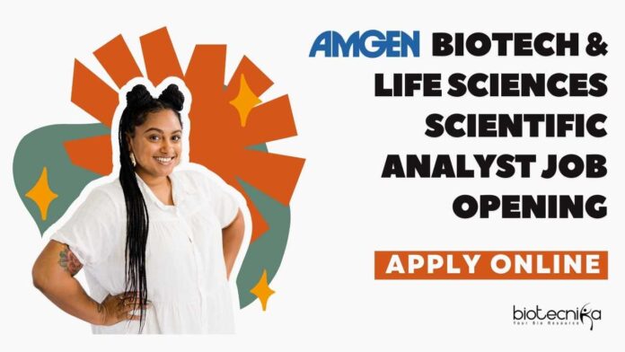 Amgen Biotech Scientific Analyst Job