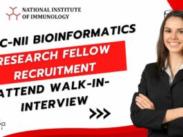 BRIC-NII Bioinformatics Research Job Recruitment