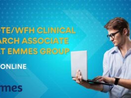 Remote/WFH Clinical Research Associate Job