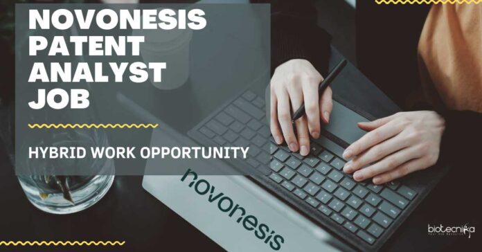 Novonesis Patent Analyst Job