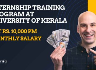 Internship Training Program at University of Kerala