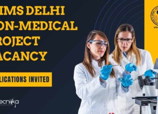 AIIMS Delhi Non-Medical Project Vacancy