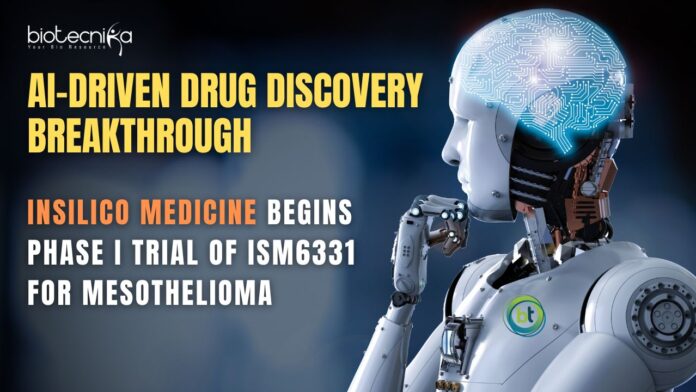AI-driven drug discovery for mesothelioma
