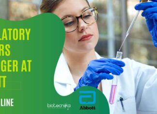 Regulatory Affairs Manager at Abbott – Apply Now! Regulatory Affairs Manager at Abbott