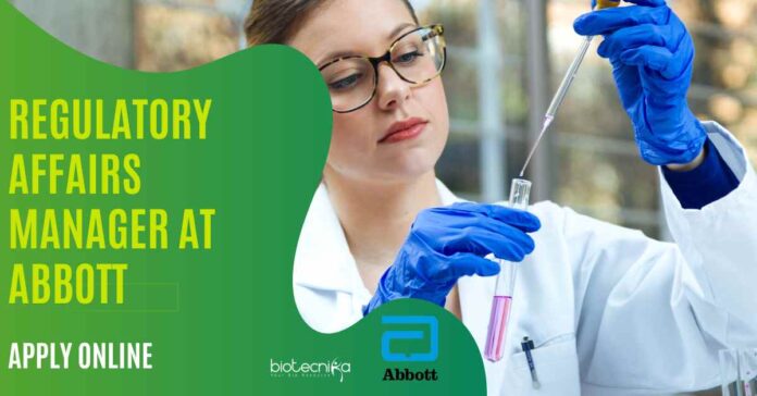 Regulatory Affairs Manager at Abbott