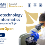 M.Sc Biotechnology & Bioinformatics Admissions Open at Chanakya School of Biosciences
