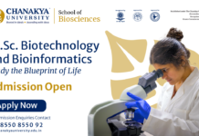 M.Sc Biotechnology & Bioinformatics Admissions Open at Chanakya School of Biosciences M.Sc Biotechnology & Bioinformatics Admissions Open at Chanakya School of Biosciences