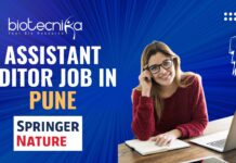 Assistant Editor Job | Springer Nature Hiring in Pune – Apply Now Assistant Editor Job in Pune
