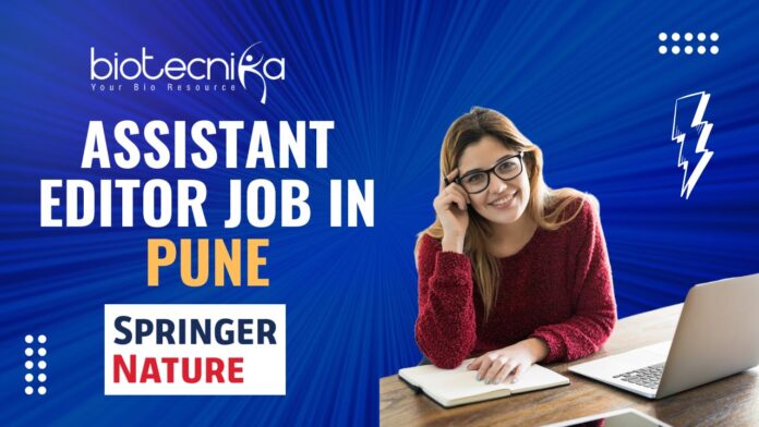 Assistant Editor Job in Pune