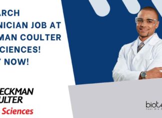 Research Technician Job at Beckman