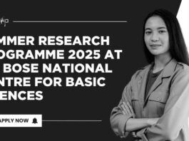 Summer Research Programme 2025