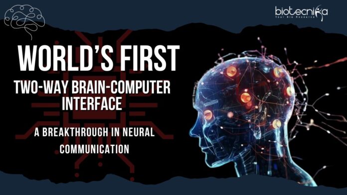 Two-Way Brain-Computer Interface