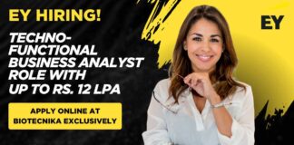 EY Life Sciences Analyst Roles