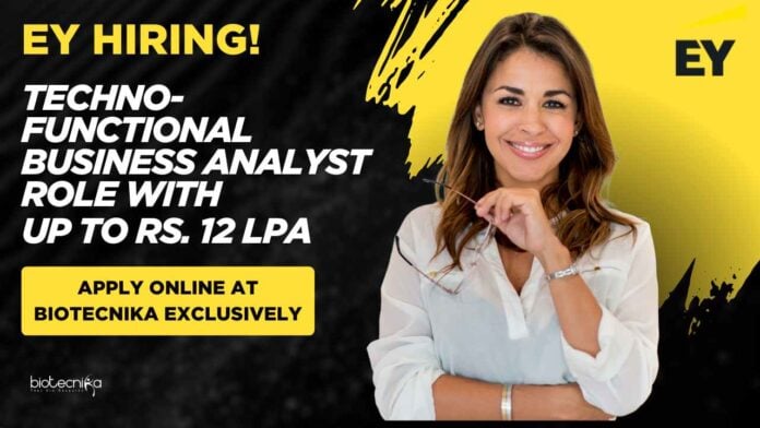 EY Life Sciences Analyst Roles