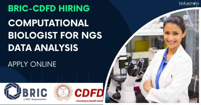 BRIC-CDFD Hiring Computational Biologist