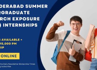 IIT Hyderabad SURE Internships 2025