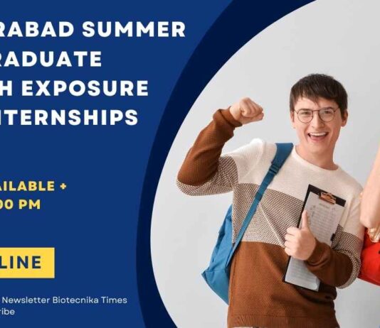 IIT Hyderabad SURE Internships 2025