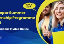 IIT Ropar Summer Internship Programme 2025 – Applications Invited Online IIT Ropar Summer Internship 2025