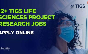 TIGS Life Science Project Research Jobs
