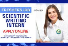 Scientific Writing Intern in Biotech