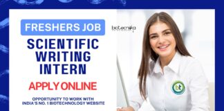 Scientific Writing Intern in Biotech