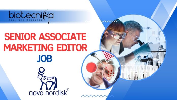 Senior Associate Marketing Editor Job