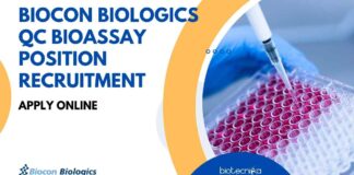Biocon Biologics QC Jobs