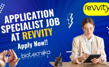 Application Specialist Job at Revvity