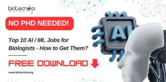 Top 10 AI/ML Jobs for Biologists