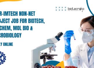 CSIR-IMTECH Non-NET Project Job