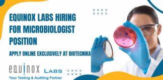 Equinox Labs Microbiology Jobs