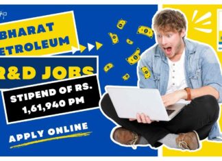 Bharat Petroleum R&D Jobs